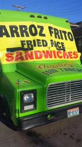 Charlies Ecuadorian Green Food Truck